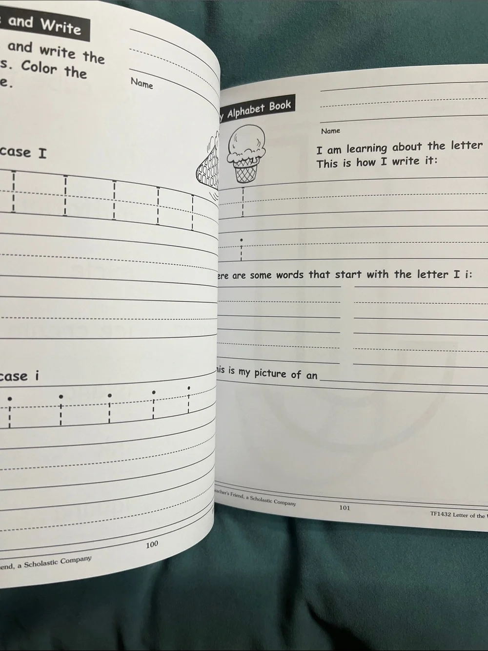 Letter of the Week! Teachers Friend a Scholastic company